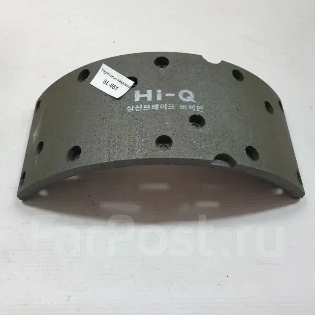 Накладки тормозные HYUNDAI HD78 Россия 110 мм (шт)